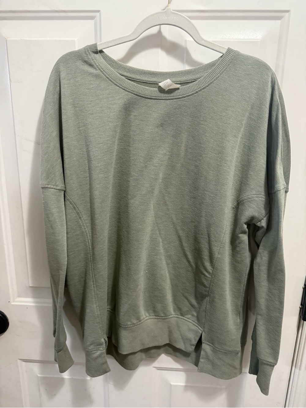 Balance Collection Sage Green Crewneck Pullover